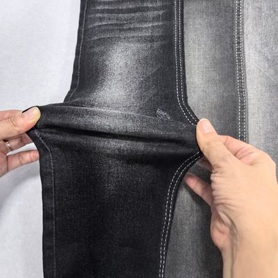 خرید پارچه جین کشی پلی استر پنبه ای با سبک 9.4OZ TWILL  JSD3245B برای شلوار پسرانه یا شلوار جین زنانه online manufacture