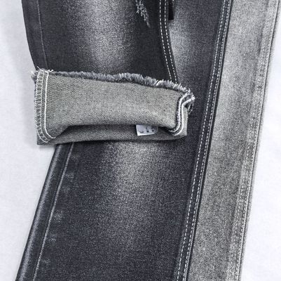 خرید وزن سنگین 12.5 اونس، کشش پنبه پلی استر، پارچه جین طرح TWILL برای شلوار جین online manufacture