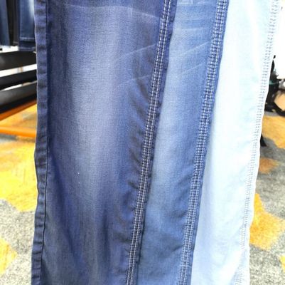 خرید شلوار جین زن تابستانی شلوار یا پیراهن وزن سبک پارچه جین بدون لاستیک 100٪ لیسل Tencel online manufacture