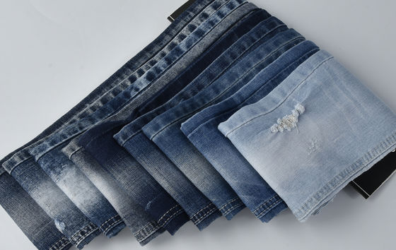 خرید پارچه پنبه ای مقاوم به انقباض از پلی استر اسپاندکس DENIM JSD3314 online manufacture