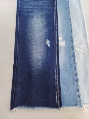 خرید پارچه جین بافته شده نیلی تیره فوق العاده نرم 11.5 اونس بدون کشش برای شلوار جین online manufacture