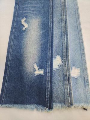 خرید فوق العاده نرم 12.8 اونس INDIGO تیره 70 درصد پنبه پارچه جین با 180 سانتی متر عرض کامل برای جین online manufacture