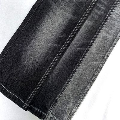 خرید پارچه جین کشی اسپندکس TWILL مشکی 11.3 اونس سازگار با محیط زیست online manufacture