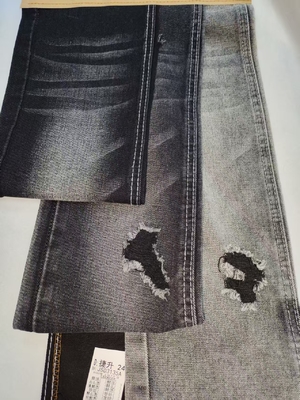 خرید پنبه مقاوم در انقباض پلی استر پارچه ژینم سبک TWILL JSD3135A برای لباس ژینس مد online manufacture