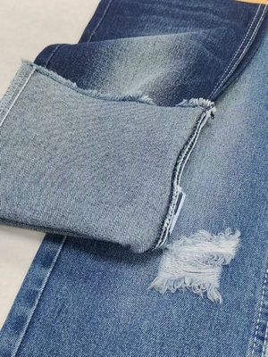 خرید 70% نخ پنبه 7% پلی استر 23% ریون پارچه جین نیلی تیره JSD3226R برای لباس جین زنانه مردانه دخترانه پسرانه online manufacture