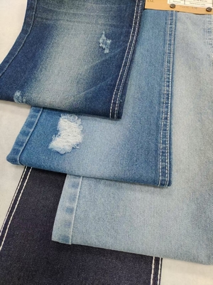 خرید پارچه جین پنبه پلی استر با سبک TWILL 12x12 عرض کامل 178-180 سانتی متر JSD3227 برای مد، شلوار جین، لباس online manufacture
