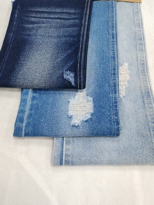 خرید پارچه جین تیره نیلی 80% کتان فوق‌العاده نرم بافته شده با بافت جناغی 11.5 اونس برای شلوار جین دوست‌پسر online manufacture