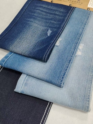 خرید مدل ضد چروک TWILL پنبه پلی استر ریمون ژنیم پارچه بدون کشش JSD3337 برای شلوار جین online manufacture