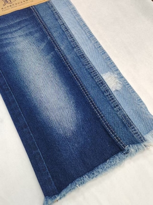 خرید عمده فروشی جین 80% COTOTN TWILL سبک پارچه جین بدون کش JSD3076-1 برای شلوار جین زنانه online manufacture