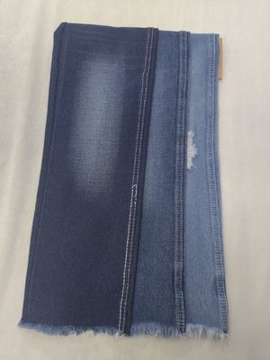 خرید سبک دوقلو بدون لاستیک 73٪٪ پنبه پنبه پلی استر تیره INDIGO 178-180cm پارچه جین 10 * 7 JSD3135R online manufacture