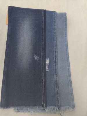 خرید سبک راست پیچ و تاب بدون کشش پنبه پلی استر ریمون تیره INDIGO 178-180cm پارچه جین 10*10 JSD3226R online manufacture