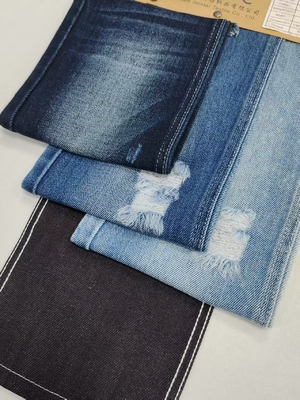 خرید 10.3OZ بدون کشش 90٪ پنبه سبک Twill پارچه ژنیم با بافت برای جین ژنیم online manufacture