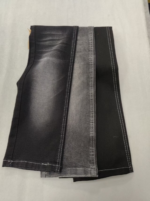 خرید 11.8 اونس کشش فوق العاده سياه / سياه 7 * 10/105 چپ Twill پارچه دنيم JSD3252AL برای کیفیت بالا online manufacture