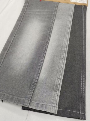 خرید پارچه جین 74% پنبه با وزن سنگین 11.6 اونس، رنگ خاکستری، کشش بالا، مناسب شلوار جین پسرانه online manufacture
