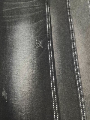 خرید پارچه جین مشکی/مشکی با کشش ضعیف، سبک تویل 9.9 اونس، با عرض کامل 180 سانتی‌متر JSD3094A برای شلوار جین زنانه یا مردانه online manufacture