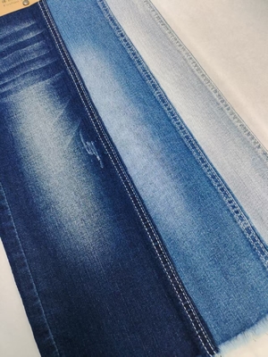 خرید پارچه جین کشی با بافت سوپر سافت 70% کتان با ساختار 12+12*21/40+21/70 JSD3257 برای شلوار جین online manufacture