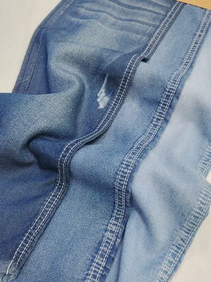 خرید 100%Tencel  Low Shrinkage Light Weight 5.2OZ Summer Jeans Denim Fabric Elastic Free 180cm Full Width  JSD2032 online manufacture