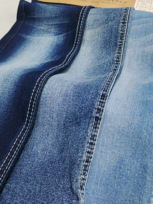 خرید 3/1 Right Twill Style Dark Indigo stretch Denim Fabric 10.5oz 10S For Man Jeans online manufacture