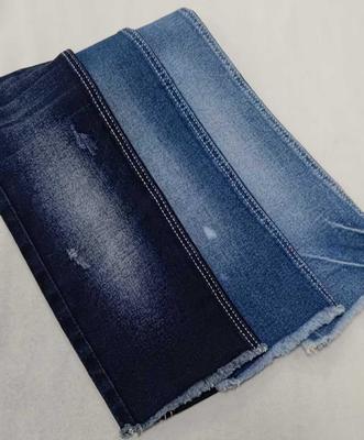 خرید وزن سنگین، نیلی تیره با عرض کامل 180 سانتی‌متر، ساختار 8*16/70 پارچه جین JSD3216 برای شلوار جین مردانه online manufacture