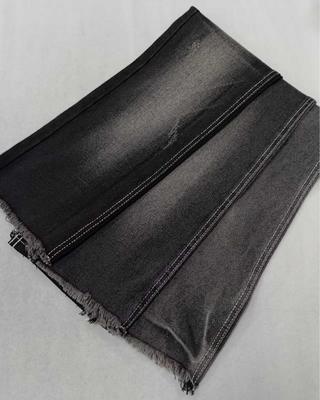 خرید Excellent11.2oz Black/Black with full width 180cm twill style Denim fabric  JSD3173A for men jeans online manufacture