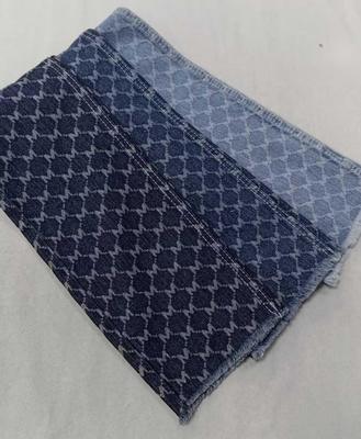 خرید Beautiful pattern Heavy weight Dark blue with full width 180cm /10x7 Denim fabric for jeans online manufacture