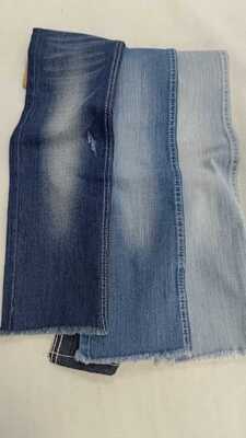 خرید 8.1 oz  Dark indigo with full width 180cm /12+12*21/40+21/70 Denim fabric JSD3351 for men jeans online manufacture