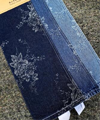 خرید Unique Rose Design For Lady Jeans Or Jacket Denim Fabric 90%Cotton 9.3oz Make To Order online manufacture