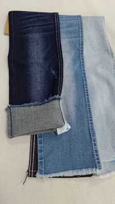 خرید پارچه جین 8 اونس، نیلی تیره با عرض کامل 190 سانتی‌متر / 12+12*21/40، JSD3299 برای شلوار جین مردانه تولید آنلاین