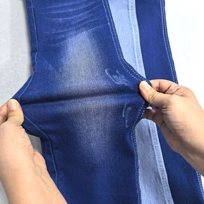 مد ارتفاع کشش پارچه ی ساتن ژینم وزن سبک 9OZ 58' 59'