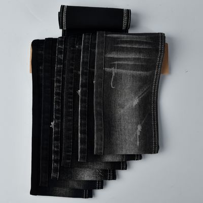 پنبه مقاوم به انقباض پلی استر SPANDEX DENIM پارچه QY033 11.7 اونس