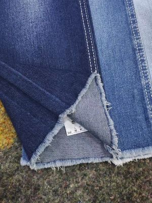 پارچه پنبه ای پلی استر اسپاندکس دنیم Twill JSD3095 8.2 اونس