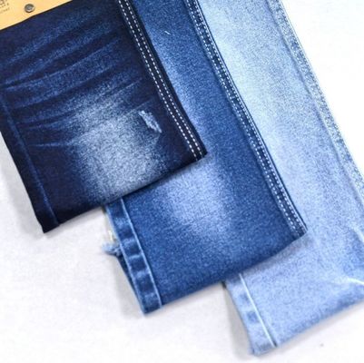 تعداد نخ 7x10/70 بافت کشش وزن سنگین پارچه ژینم آبی تیره 12.5 اونس JSD3242