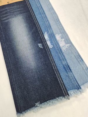 Low Shrinkage Heavy Weight 14.5oz Cotton Polyester Denim Fabric Woven For Jeans