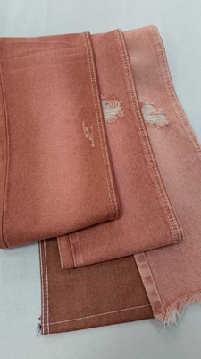 High quality 10.6oz Left Twill RED 10x7 No elastic  Denim fabric  JSD3023R for wholesale denim